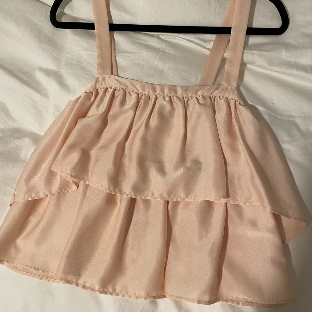 Koch blush blouse top